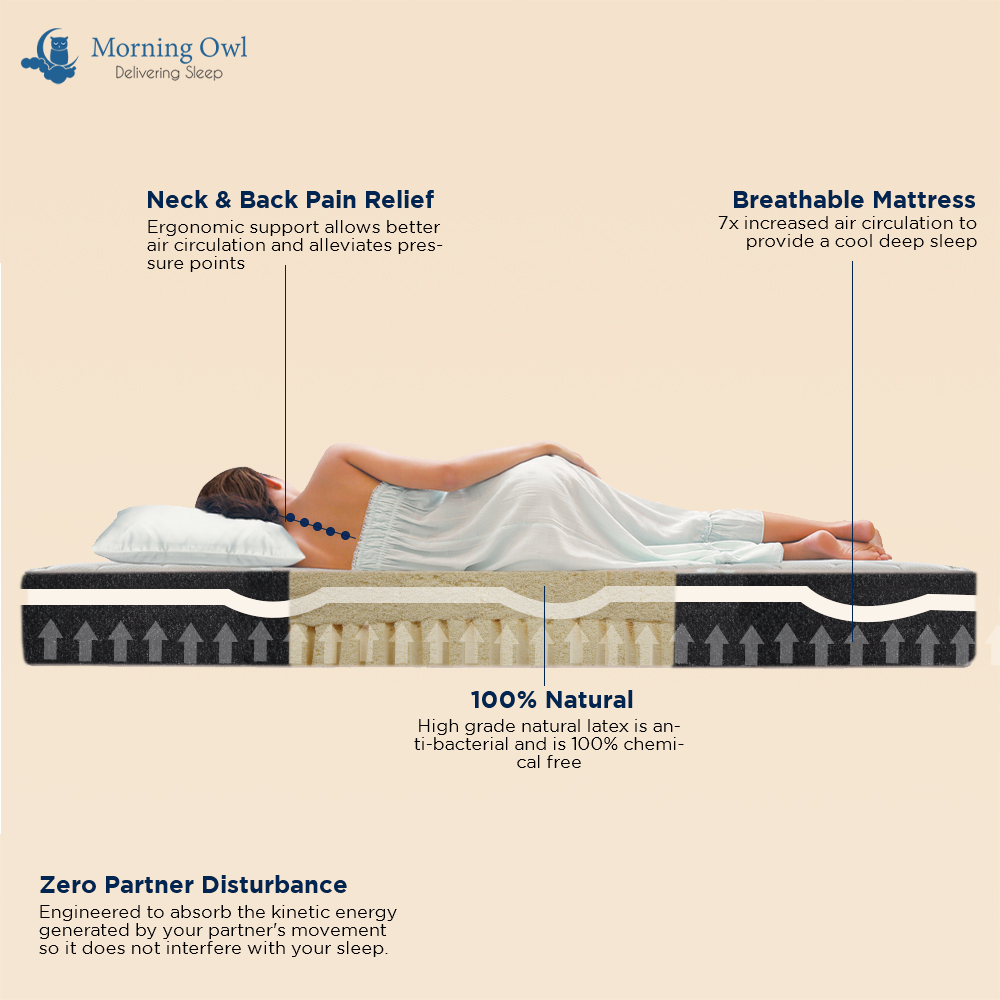 Best Mattress For Back Pain In India - Morning Owl