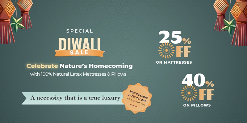 Morning Owl Natural Latex Mattress Diwali Offer